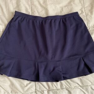 Aspire Active Sports Blue Table Tennis Skirt Skort size Medium